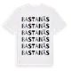 White t-shirt med Bastanäs ordlek t-shirt