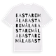 Bastaremåla ordlek t-shirt