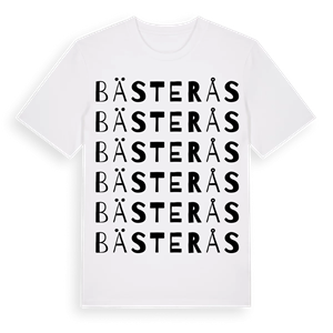 Bästerås ordlek t-shirt – ekologisk bomull t-shirt från Pinshirt