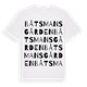 Båtsmansgården ordlek t-shirt