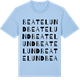 Blue Soul t-shirt med Beatelund ordlek t-shirt