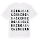Bergabacken ordlek t-shirt