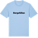 Blue Soul t-shirt med Bergafällan fetstil t-shirt