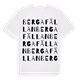 Bergafällan ordlek t-shirt
