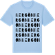 Blue Soul t-shirt med Bergön ordlek t-shirt