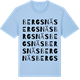Blue Soul t-shirt med Bergsnäs ordlek t-shirt