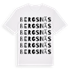 Bergsnäs ordlek t-shirt
