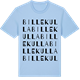 Blue Soul t-shirt med Billekulla ordlek t-shirt