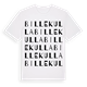 Billekulla ordlek t-shirt