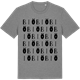 Mid Heather Gray t-shirt med Biö ordlek t-shirt