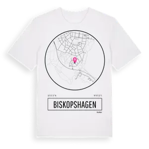 Biskopshagen t-shirt – ekologisk bomull t-shirt från Pinshirt