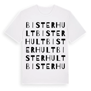 Bisterhult ordlek t-shirt – ekologisk bomull t-shirt från Pinshirt
