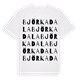 Björkadala ordlek t-shirt