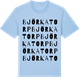 Blue Soul t-shirt med Björkatorp ordlek t-shirt