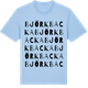 Blue Soul t-shirt med Björkbacka ordlek t-shirt