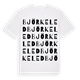 Björkeled ordlek t-shirt