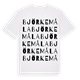 Björkemåla ordlek t-shirt