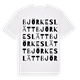 Björkeslätt ordlek t-shirt