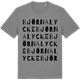 Mid Heather Gray t-shirt med Björnalycke ordlek t-shirt