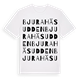 Bjurahäsudden ordlek t-shirt