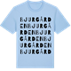Blue Soul t-shirt med Bjurgården ordlek t-shirt