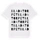 Bladatorpet ordlek t-shirt
