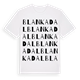 Blankadal ordlek t-shirt