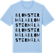 Blue Soul t-shirt med Blomstermåla ordlek t-shirt