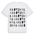 Blötemåla ordlek t-shirt