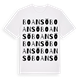 Boansö ordlek t-shirt
