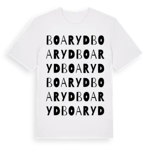 Boaryd ordlek t-shirt – ekologisk bomull t-shirt från Pinshirt