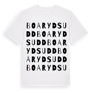 Boarydsudd ordlek t-shirt – ekologisk bomull t-shirt från Pinshirt