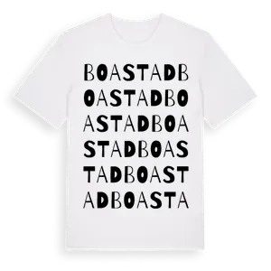 Boastad ordlek t-shirt – ekologisk bomull t-shirt från Pinshirt