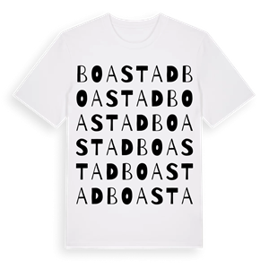 Boastad ordlek t-shirt – ekologisk bomull t-shirt från Pinshirt