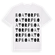Boatorp ordlek t-shirt