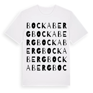 Bockaberg ordlek t-shirt – ekologisk bomull t-shirt från Pinshirt