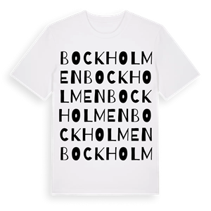 Bockholmen ordlek t-shirt – ekologisk bomull t-shirt från Pinshirt