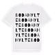 Bodahylte ordlek t-shirt