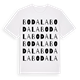 Bodala ordlek t-shirt