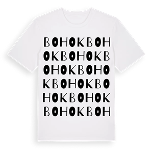 Bohok ordlek t-shirt – ekologisk bomull t-shirt från Pinshirt