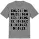 Mid Heather Gray t-shirt med Bokelid ordlek t-shirt