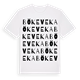 Bökeveka ordlek t-shirt