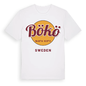 Bökö cirkel t-shirt – ekologisk bomull t-shirt från Pinshirt
