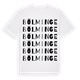 Bölminge ordlek t-shirt
