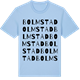 Blue Soul t-shirt med Bolmstad ordlek t-shirt
