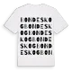Bondeskog ordlek t-shirt