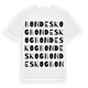 Bondeskog ordlek t-shirt