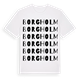 Borgholm ordlek t-shirt