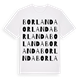 Borlanda ordlek t-shirt