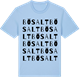 Blue Soul t-shirt med Bösalt ordlek t-shirt